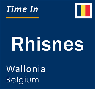 Current local time in Rhisnes, Wallonia, Belgium