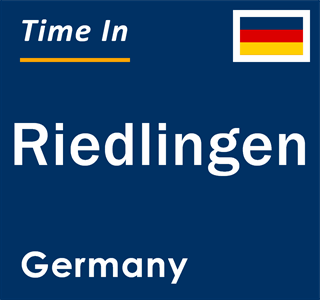 Current local time in Riedlingen, Germany