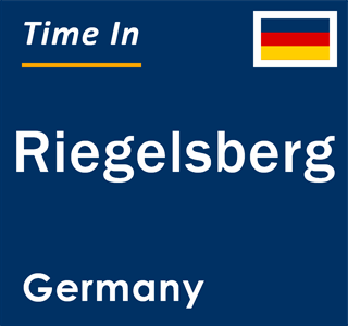 Current local time in Riegelsberg, Germany