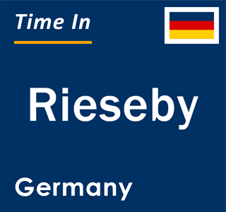 Current local time in Rieseby, Germany