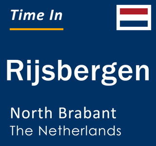 Current local time in Rijsbergen, North Brabant, The Netherlands