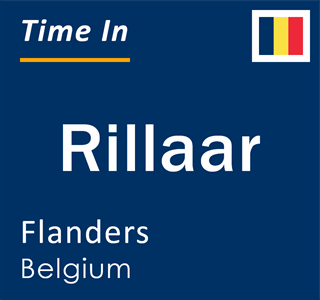 Current local time in Rillaar, Flanders, Belgium