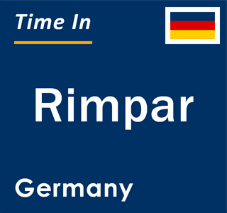 Current local time in Rimpar, Germany