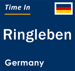 Current local time in Ringleben, Germany