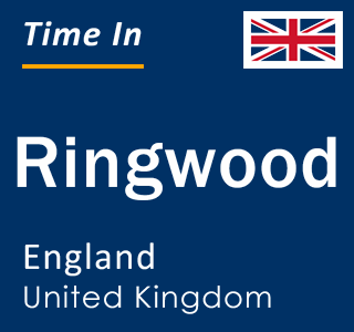 Current local time in Ringwood, England, United Kingdom