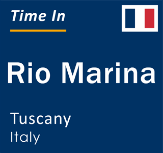 Current local time in Rio Marina, Tuscany, Italy