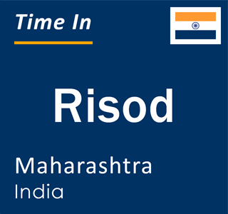 Current local time in Risod, Maharashtra, India