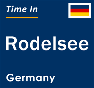 Current local time in Rodelsee, Germany