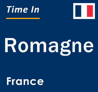 Current local time in Romagne, France