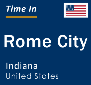 Current local time in Rome City, Indiana, United States