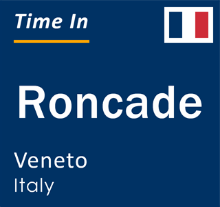 Current local time in Roncade, Veneto, Italy