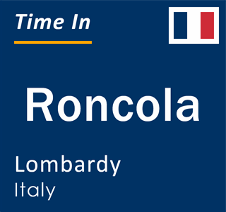 Current local time in Roncola, Lombardy, Italy