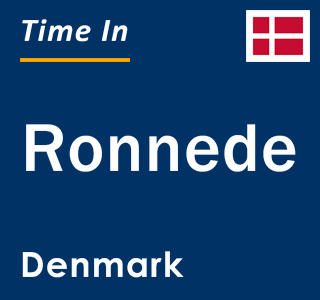 Current local time in Ronnede, Denmark