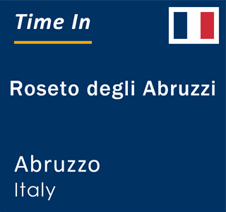 Current local time in Roseto degli Abruzzi, Abruzzo, Italy