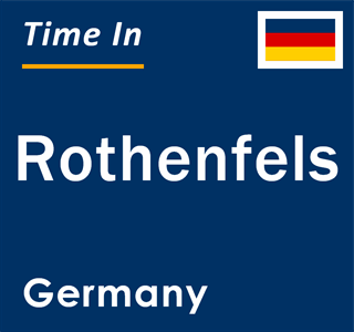 Current local time in Rothenfels, Germany