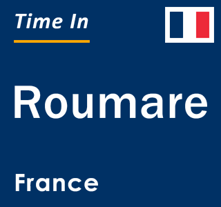 Current local time in Roumare, France