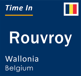 Current local time in Rouvroy, Wallonia, Belgium