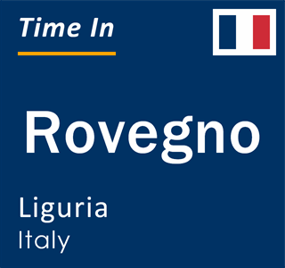 Current local time in Rovegno, Liguria, Italy