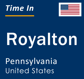 Current local time in Royalton, Pennsylvania, United States