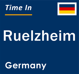 Current local time in Ruelzheim, Germany