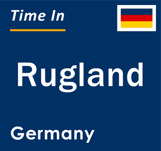 Current local time in Rugland, Germany