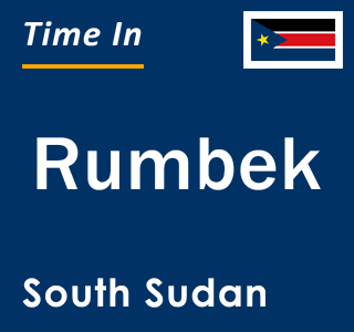 Current local time in Rumbek, South Sudan