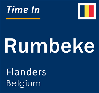 Current local time in Rumbeke, Flanders, Belgium