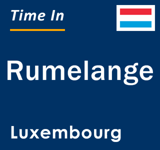 Current local time in Rumelange, Luxembourg