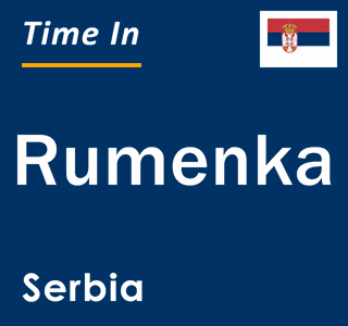 Current local time in Rumenka, Serbia