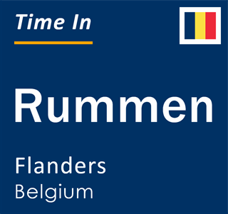 Current local time in Rummen, Flanders, Belgium