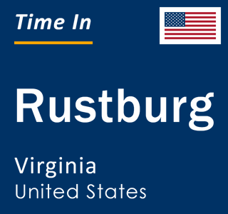 Current local time in Rustburg, Virginia, United States