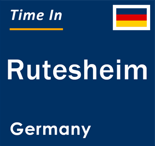 Current local time in Rutesheim, Germany