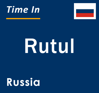 Current local time in Rutul, Russia