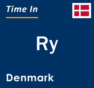 Current local time in Ry, Denmark