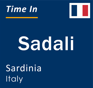 Current local time in Sadali, Sardinia, Italy