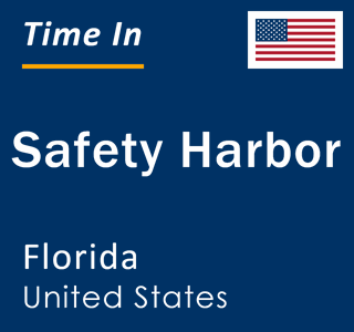 Current local time in Safety Harbor, Florida, United States