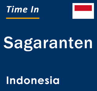 Current local time in Sagaranten, Indonesia