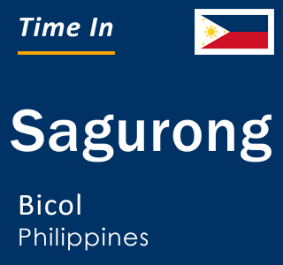 Current local time in Sagurong, Bicol, Philippines