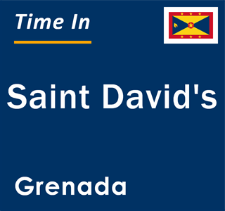 Current local time in Saint David's, Grenada