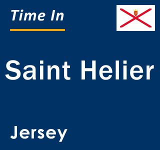 Current local time in Saint Helier, Jersey