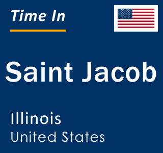 Current local time in Saint Jacob, Illinois, United States