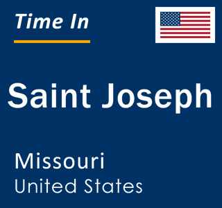 Current local time in Saint Joseph, Missouri, United States