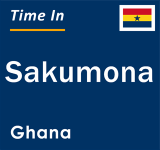 Current local time in Sakumona, Ghana