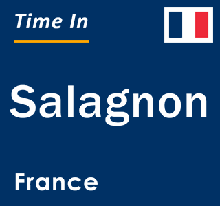 Current local time in Salagnon, France