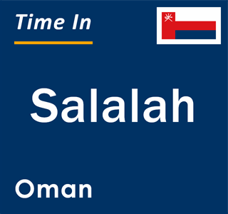 Current local time in Salalah, Oman