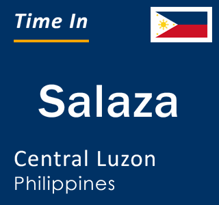 Current local time in Salaza, Central Luzon, Philippines