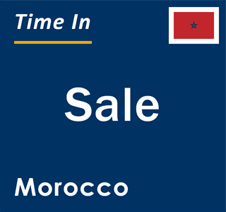 Current local time in Sale, Morocco