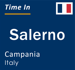 Current local time in Salerno, Campania, Italy