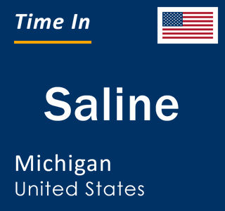 Current local time in Saline, Michigan, United States