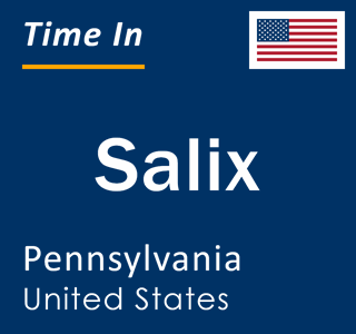 Current local time in Salix, Pennsylvania, United States